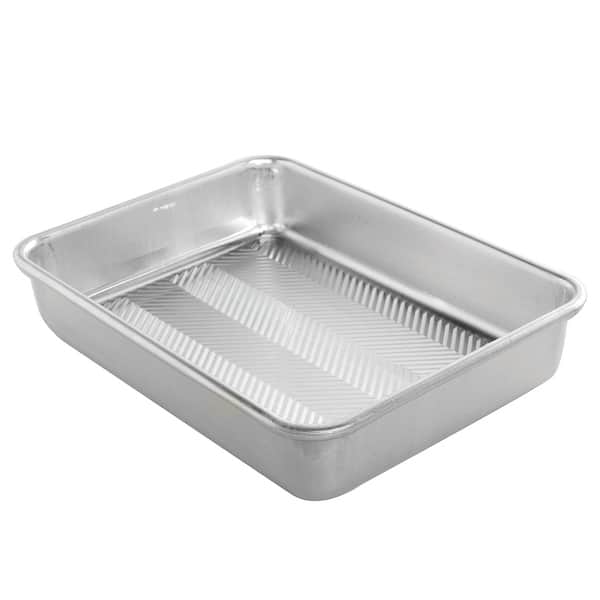 Nordic Ware Prism 9"x13" Rectangular Baking Pan Silver Bed Bath